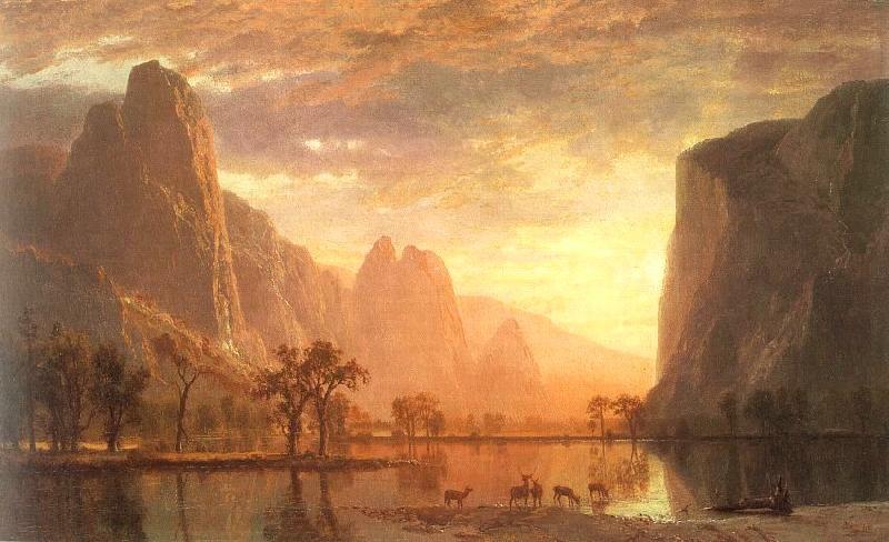 Bierstadt, Albert Valley of the Yosemite